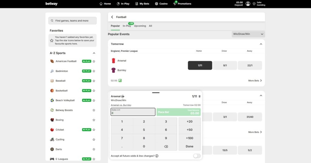 แทงบอล betway sports