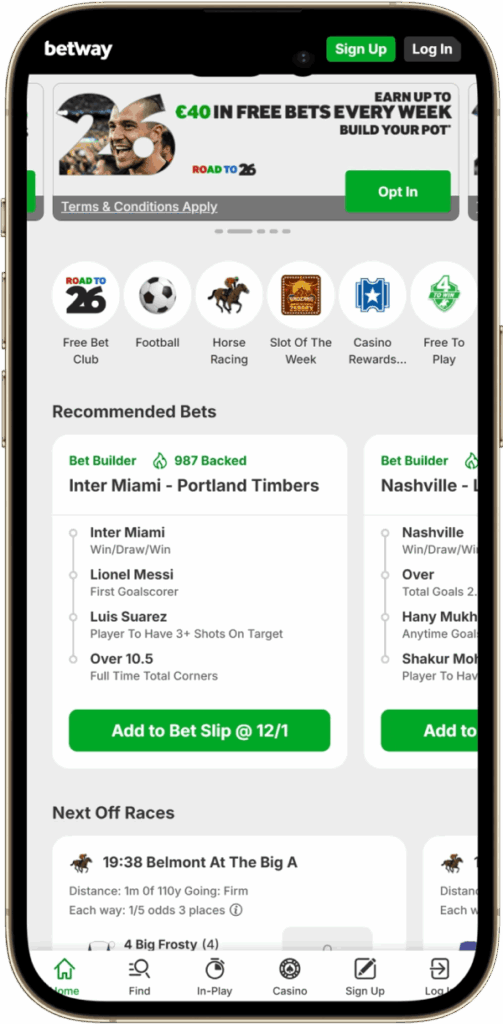 แอป betway มือถือ