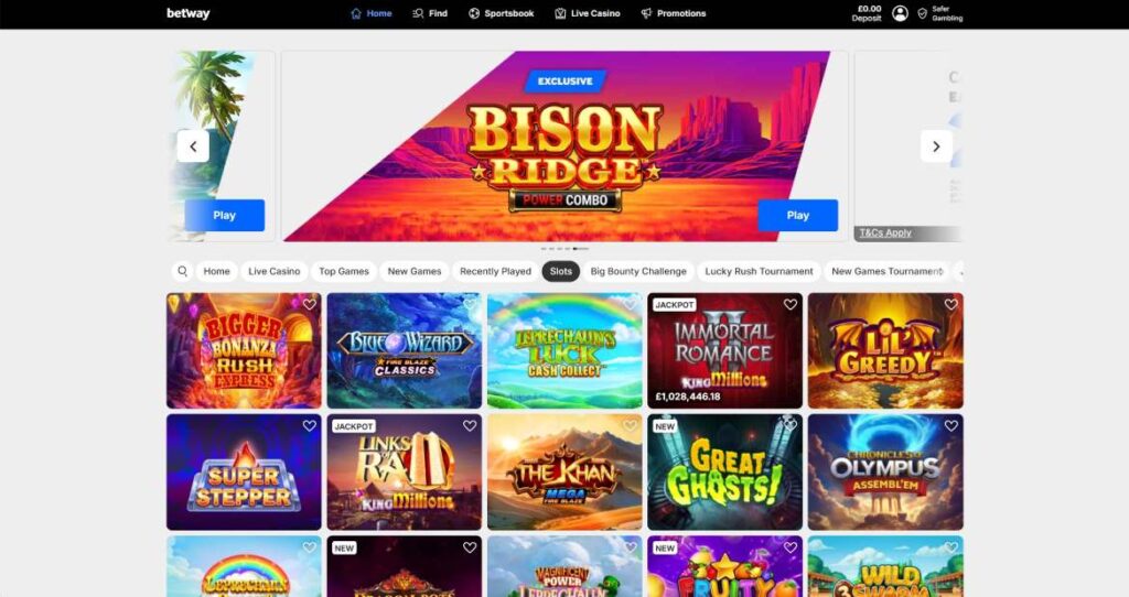 เดิมพันกับ Betway Slot